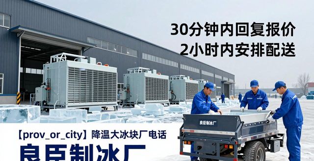 长丰降温大冰块厂电话 良臣制冰厂