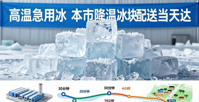 降温冰块配送流程_高效靠谱冰块运输_长丰降温冰块配送