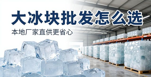 大冰块批发怎么选？长丰本地厂家直供更省心